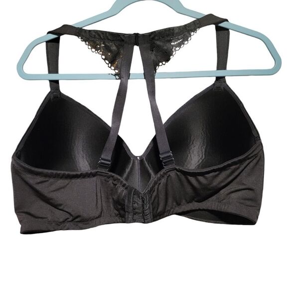 CACIQUE BLACK BRA SIZE 44 DDD. ^ - Picture 2 of 3